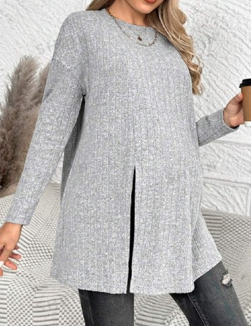 Bluza SHEIN Maternity, gri