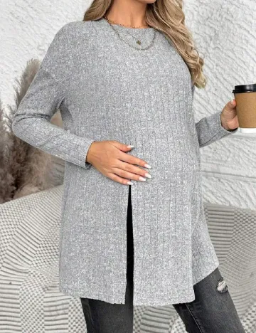 Bluza SHEIN Maternity, gri Gri