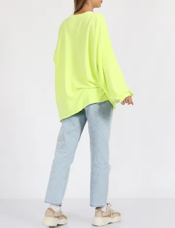 Bluza Oversize Aerie, verde Verde