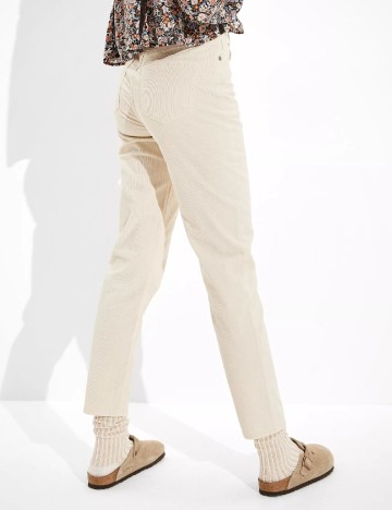 Pantaloni American Eagle, ecru