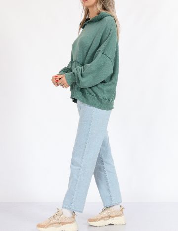 Hanorac OVERSIZE American Eagle, verde