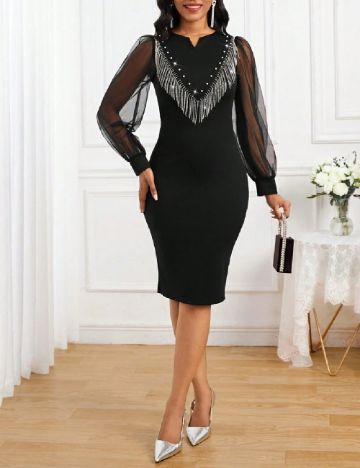 Rochie medie SHEIN, negru