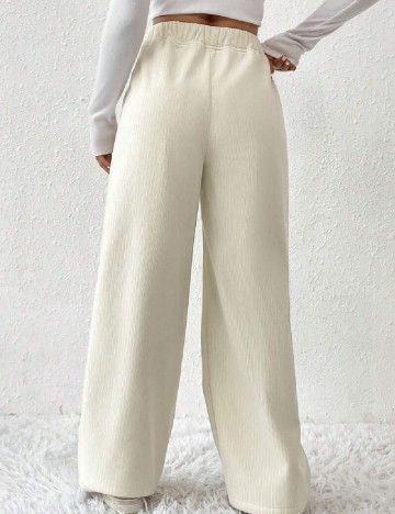 Pantaloni SHEIN, alb