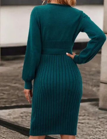 Rochie medie SHEIN, verde Verde