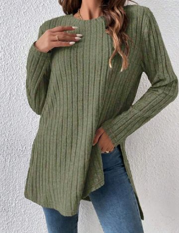 Bluza SHEIN, verde