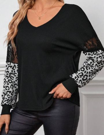 Bluza SHEIN, negru