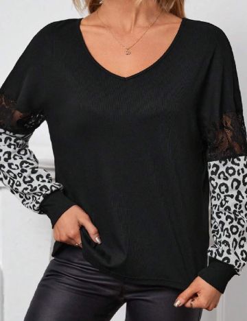 Bluza SHEIN, negru