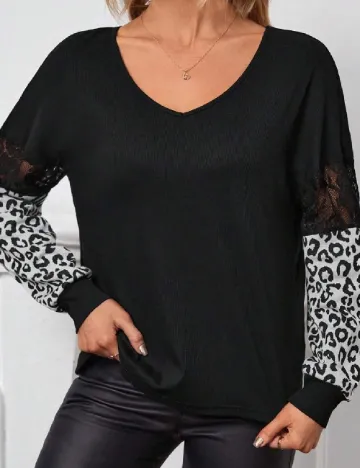 Bluza SHEIN, negru Negru