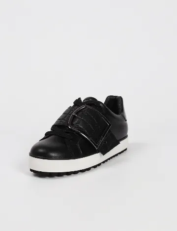 Adidasi SuperTrash, negru Negru