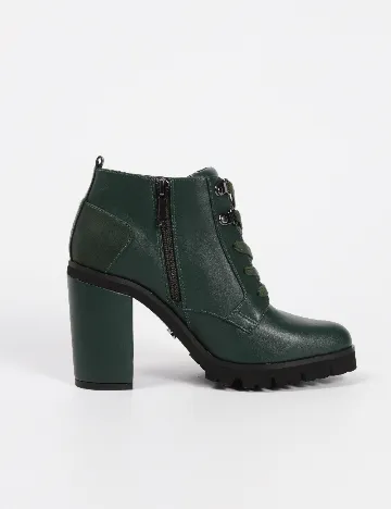 Botine SuperTrash, verde Verde