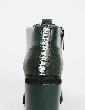 Botine SuperTrash, verde