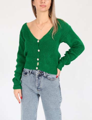 Cardigan SHEIN, verde