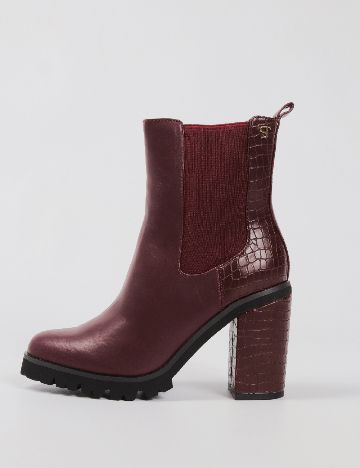 Botine SuperTrash, visiniu