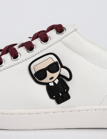 Adidasi KARL LAGERFELD, alb