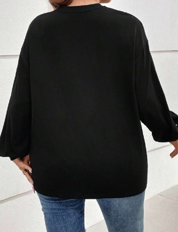 Bluza SHEIN CURVE, negru