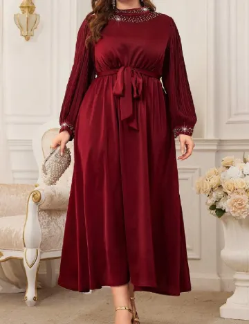 Rochie lunga SHEIN CURVE, visiniu Rosu