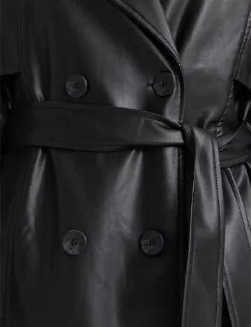 Trench DeFacto, negru Negru