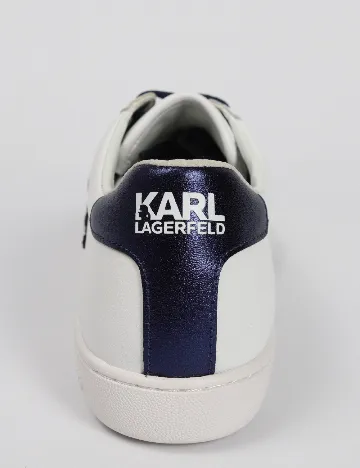 Adidasi KARL LAGERFELD, alb Alb