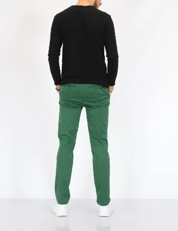 Pantaloni Guess, verde Verde