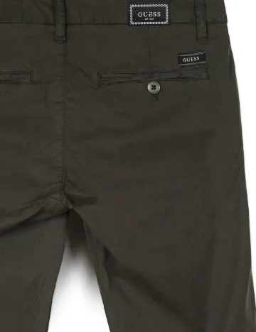 Pantaloni Guess, verde Verde