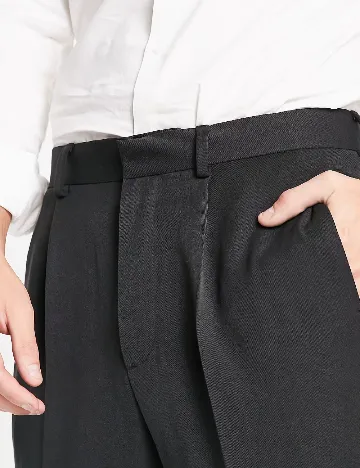 Pantaloni ASOS, negru Negru