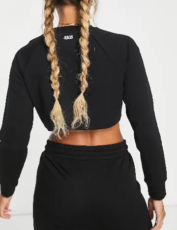 Top ASOS, negru Negru