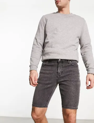 Pantaloni scurti ASOS, gri Gri