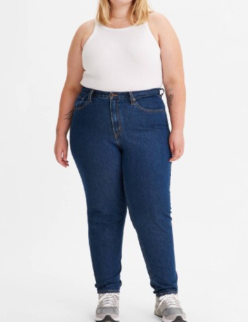 Blugi Levi S Plus Size, bleumarin