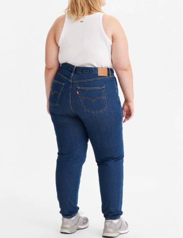 Blugi Levi S Plus Size, bleumarin