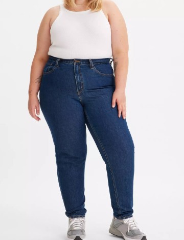 Blugi Levi S Plus Size, bleumarin