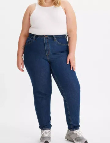 Blugi Levi S Plus Size, bleumarin Albastru