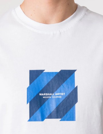 Tricou Marshall Artist, alb