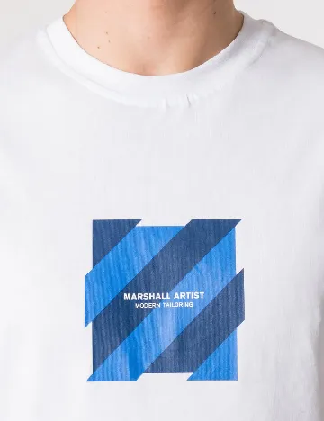 Tricou Marshall Artist, alb Alb