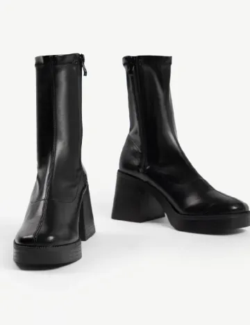 Botine Raid London, negru Negru