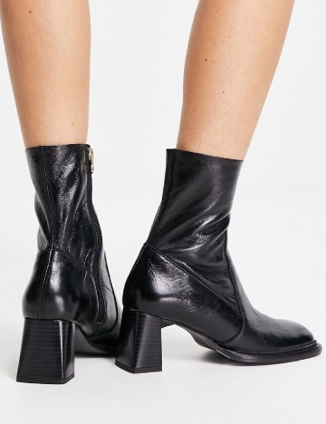 Botine ASOS, negru