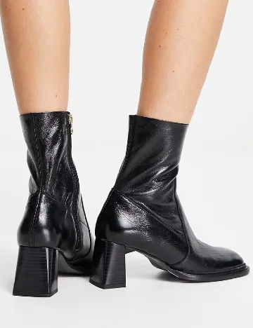 Botine ASOS, negru Negru