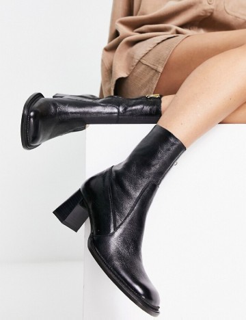 Botine ASOS, negru