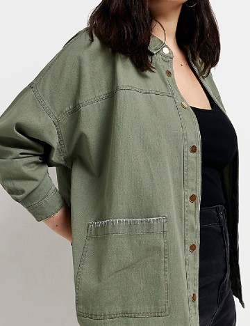 Jacheta River Island Plus Size, verde