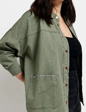 Jacheta River Island Plus Size, verde Verde