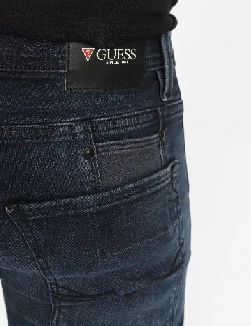 Blugi Guess, bleumarin Albastru