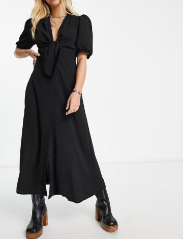 Rochie lunga ASOS, negru