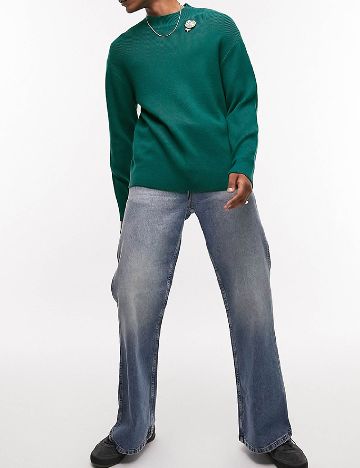 Pulover Topman, verde