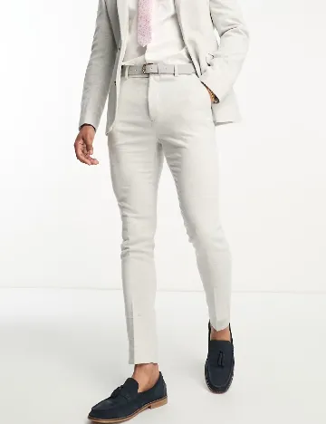 Pantaloni ASOS, gri Gri