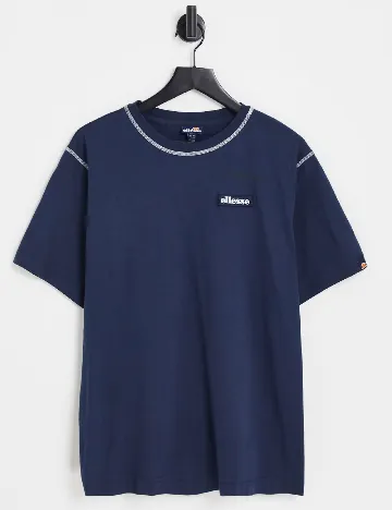 Tricou Plus Size ELLESSE, bleumarin Albastru