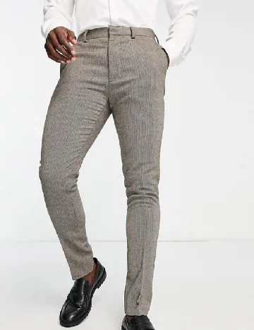 Pantaloni ASOS, gri Gri