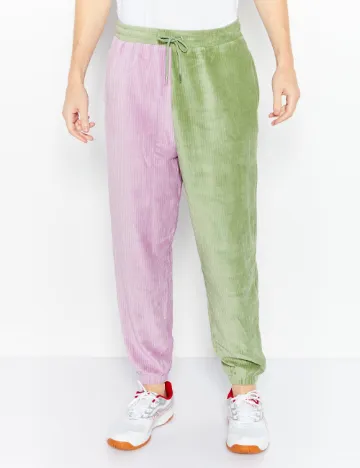 Pantaloni ASOS, roz/verde Verde