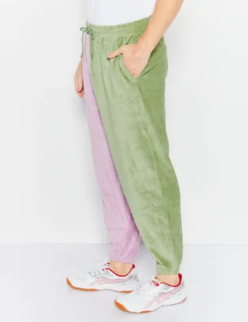 Pantaloni ASOS, roz/verde Verde