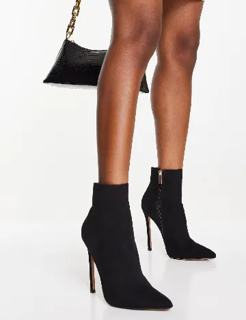 Botine ASOS, negru Negru