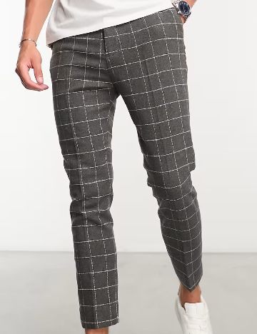 Pantaloni ASOS, gri