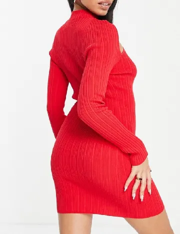 Rochie scurta ASOS, rosu Rosu